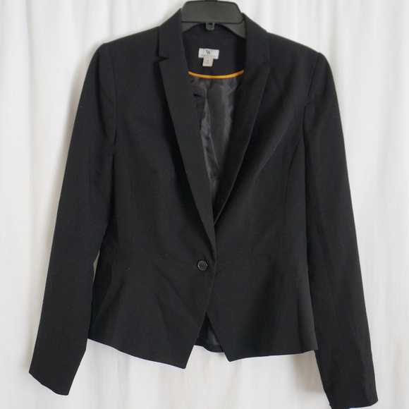 Worthington Women’s Black One Button Blazer - Picture 4 of 5